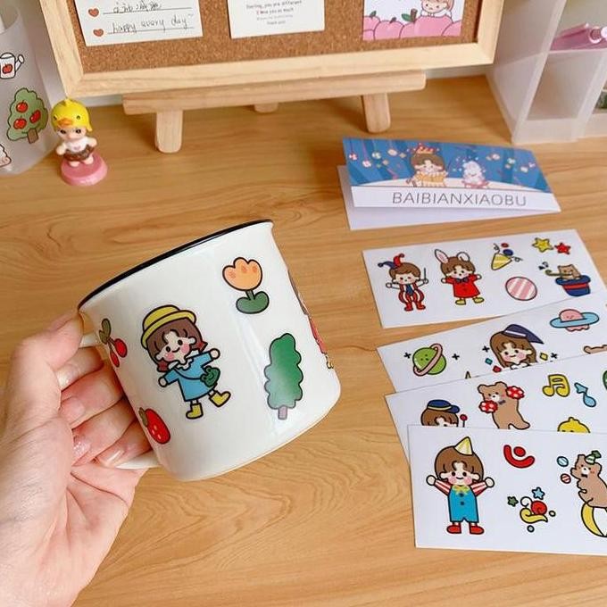 

Stiker Kartun Random / Stiker Unik / Stiker Dekorasi / Stiker Tumbler