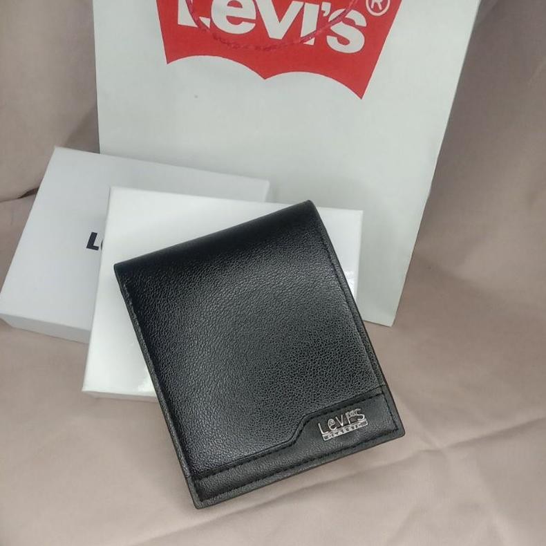 Diskon (Paket hemat) Dompet Pria Kulit Pu premium LV'S +Paper Bag_Free Box BAF-75