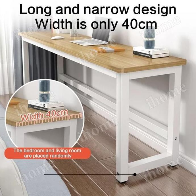 Ih Kayu SolidMeja Kantor 160Cm Meja Makan Minimalis Meja Belajar Besi Meja Kerja Co