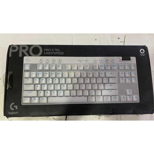 Logitech Pro X Tkl Lightspeed Tactile - White Bekas Mulus Co