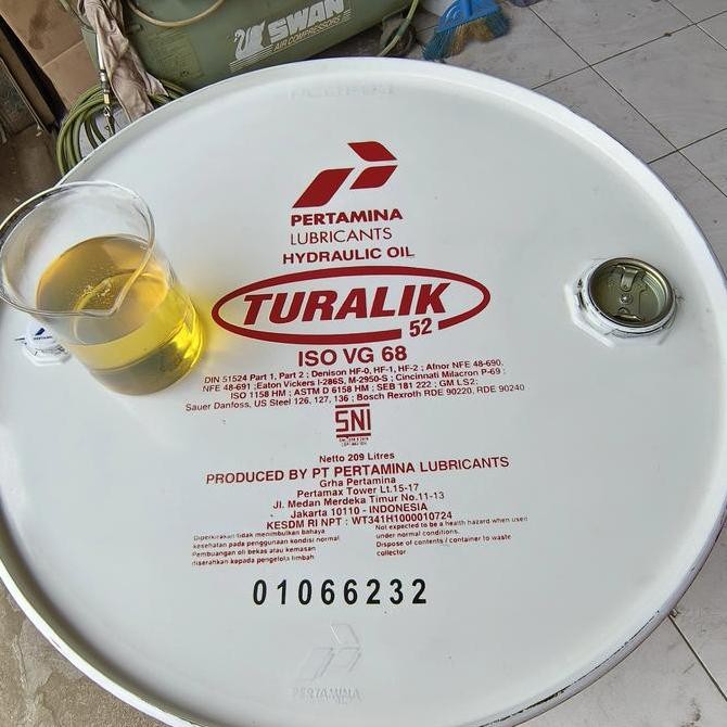 Ready oli hidrolik 68/turalik 52/oli encer / oli sae 10 eceran