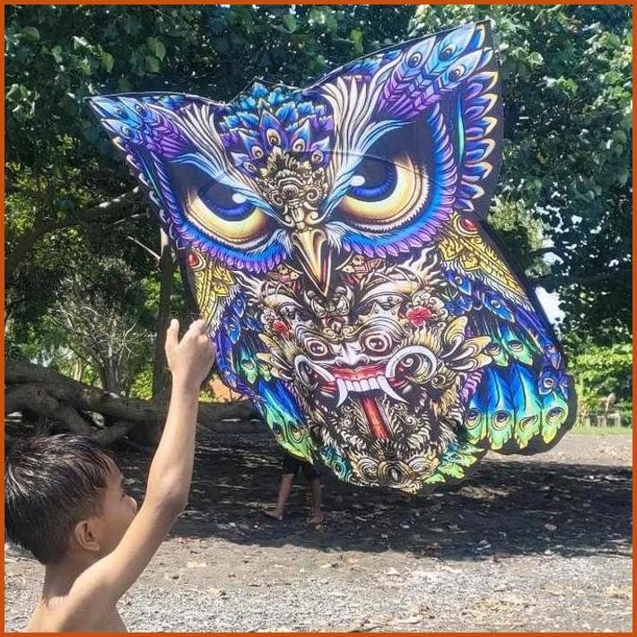 layangan celepuk burung hantu