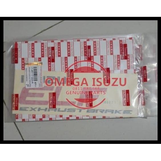 TERBARU STICKER ISUZU ELF EXHAUST BRAKE 