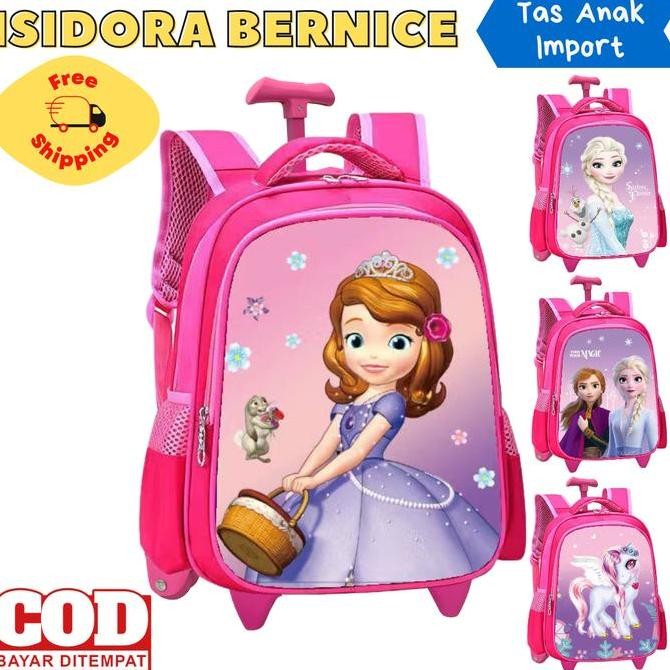 Trolley Tas Anak Tk Tas Koper Anak Perempuan Tk Paud