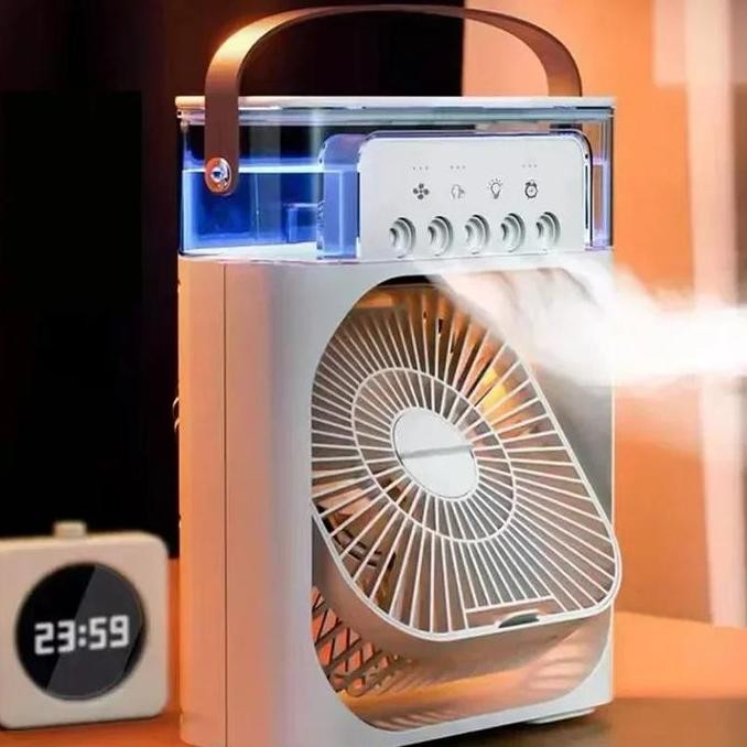 Ac Portable Mini Cooler Mini Fan 3 Speed 600 Ml Ac Mini Portable Air Cooler Mini Portable Charge Por