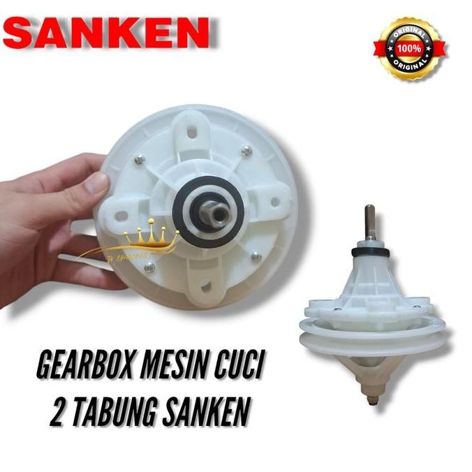 TW-8700GP GEARBOX GIRBOX Mesin Cuci SANKEN 2 Tabung Pully TW 8700 GP