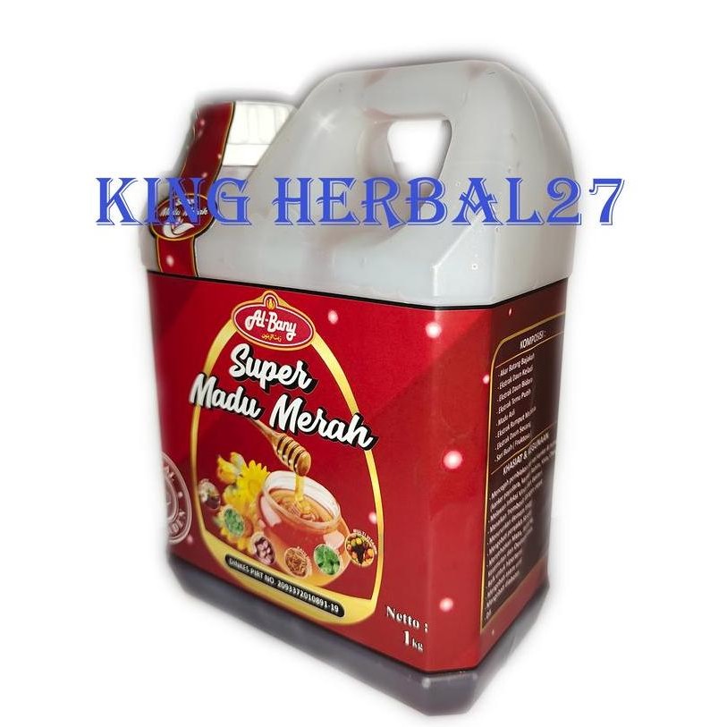 

Super Madu Merah Akar Bajakah Nett 1Kg ( Asli & Murni Mix Herbal )