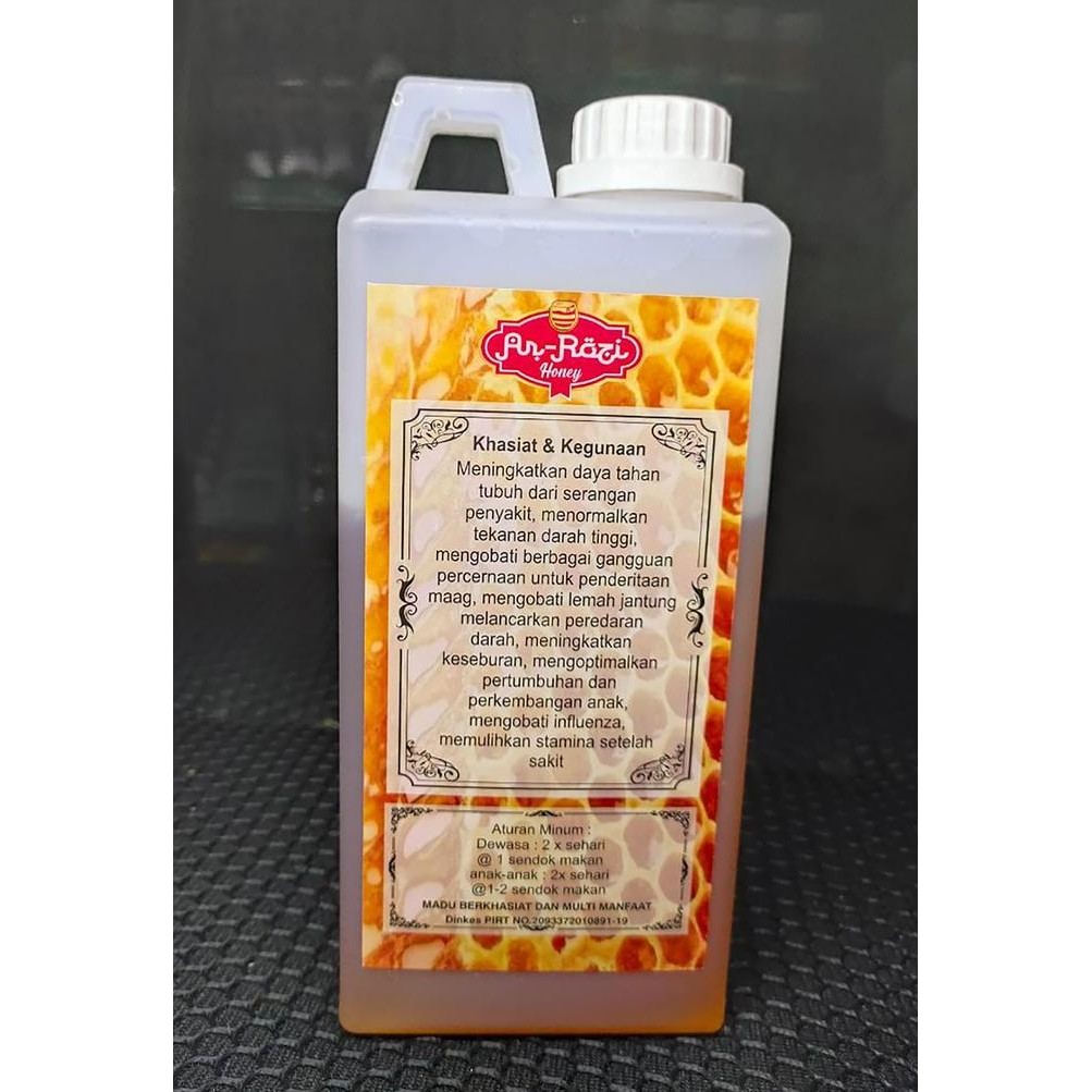 

Paket Madu Hitam Pahit Plus Madu Mix Propolis Ar-Roji 1Kg