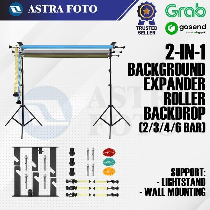 Background Expander Backdrop / 4 / 6 Bar - Foto Studio