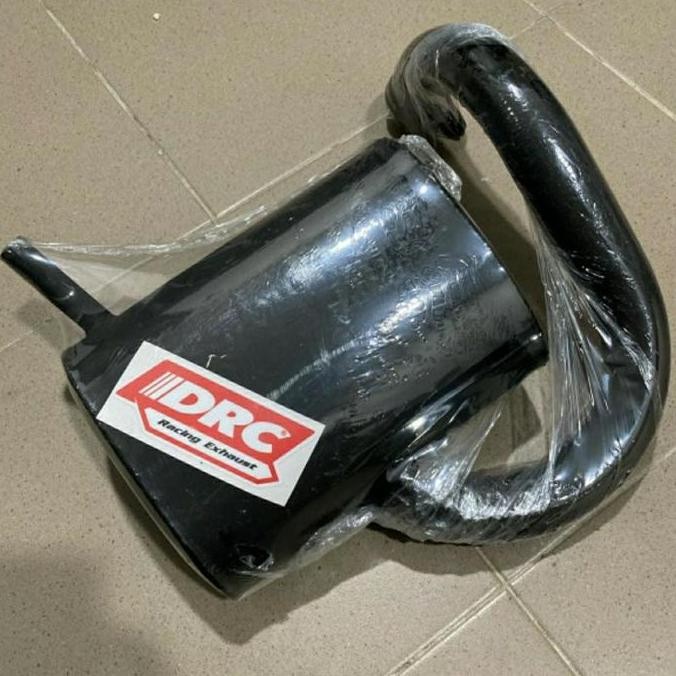 Promo Knalpot Drc Tahu Vespa Super Sprint Ps Px Drc Racing Black