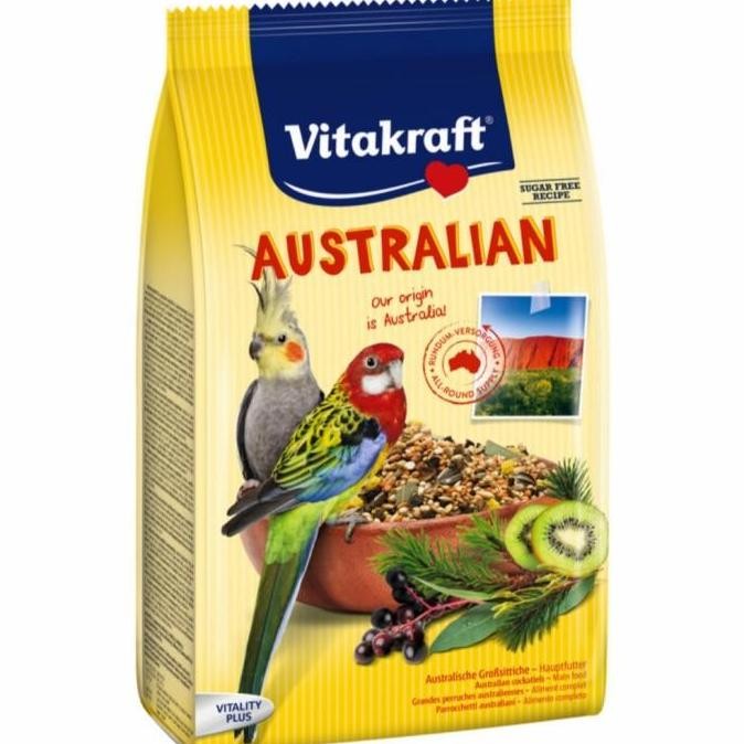 TERLARIS - VITAKRAFT MENU AUSTRALIAN PARROT MIX / MAKANAN PARKIT AUSTRALIA