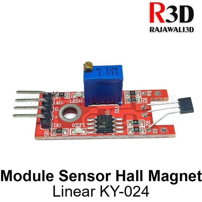 Sensor Hall Magnetic Linear Module Sensor Modul KY-024