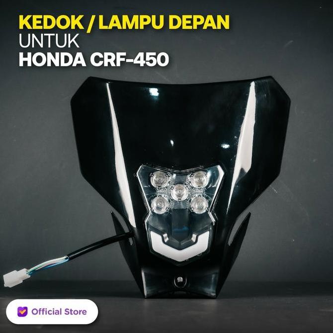 Kedok Lampu Led / Headlamp Honda CRF 450 Original