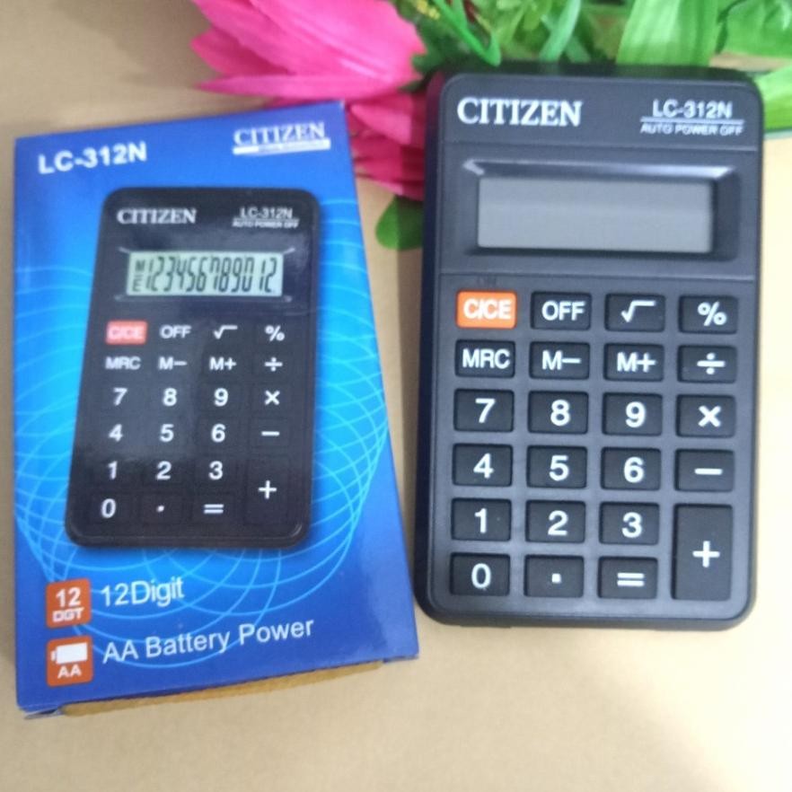 

Jh85 We-12 Kalkulator 12 Digit Saku . Lc-312N / Pocket Calculator Lc312N Premium