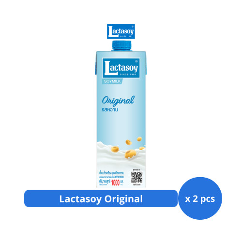 

Lactasoy Original 1000ml x 2 pcs