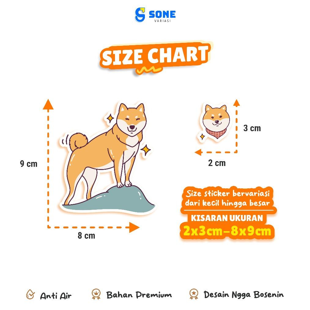 

Cuci Gudang Stiker Shiba Inu Paper Vinyl Waterproof Sticker Kartun Lucu Buku Jurnal Koper Casing Phone VQO-94