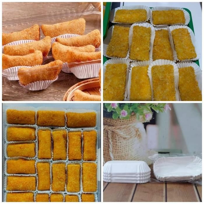 (Promo) Kertas Alas Risol Isi 1000Pcs / Tatakan Kue Sosis Solo / Kertas Lumpia Bestseller
