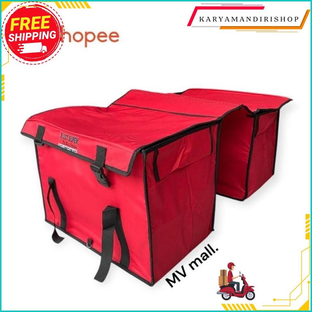 Tas Motor Belakang | Ronjot Motor Anti Air | Tas Paket | Tas Obrok Motor Termurah Banget
