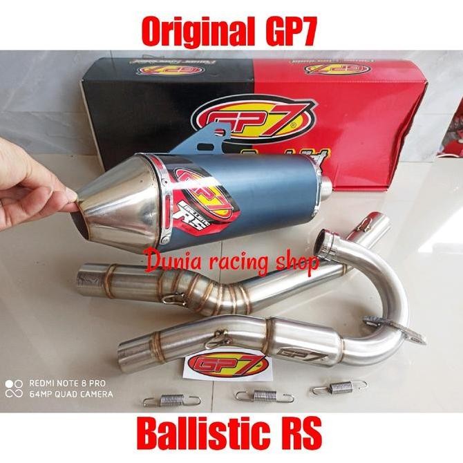 Knalpot GP7 Ballistic RS CRF 150 KLX 150 DTracker 150 Original GP7 Original