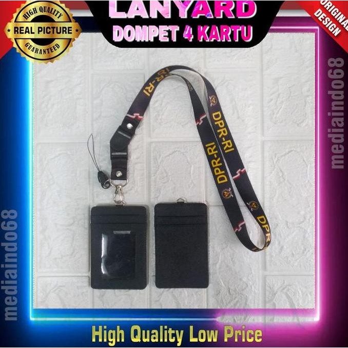 

DB202 }} Lanyard Tali Gantungan ID Card DPR RI (DEWAN PERWAKILAN RAKYAT) Free Strap Gantungan HP/Flashdisk