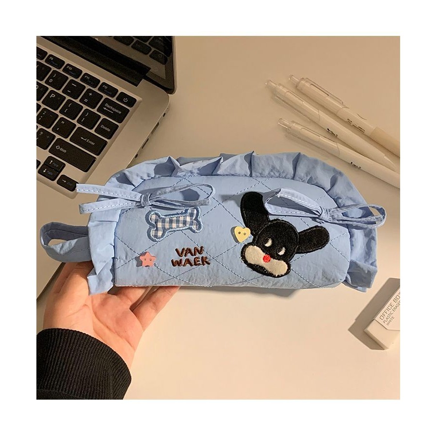 

[Saror]Tas Pensil Bantal Renda Lucu Kapasitas Besar Baru