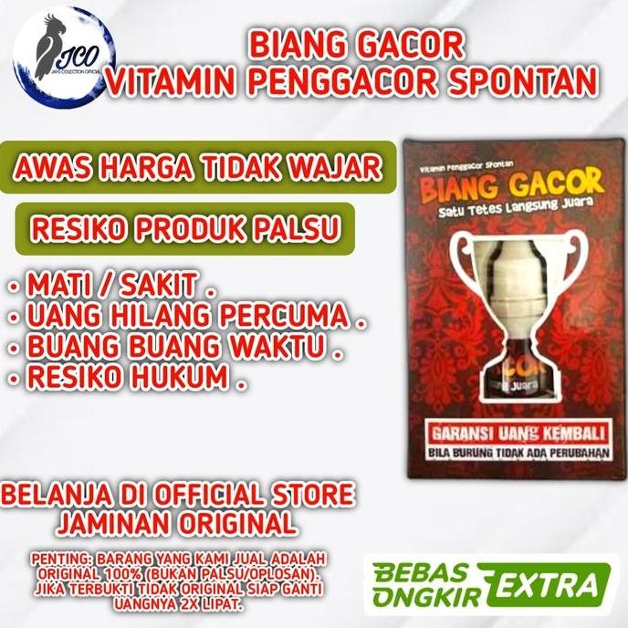 NEW - BIANG GACOR SEMPATI VITAMIN PENGGACOR BIANG GACOR