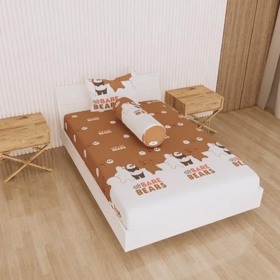 Adela Sprei Set KUMA T20 cm - Sprei Set Tanpa Bedcover