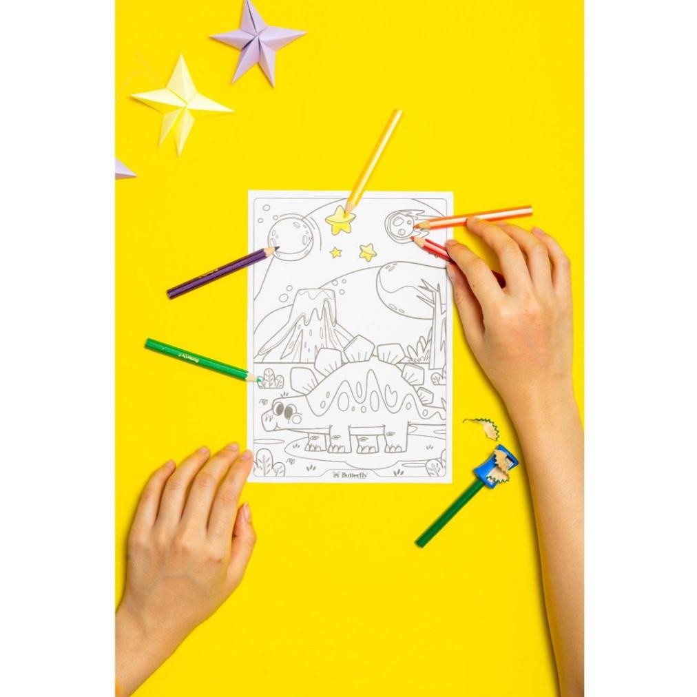 

Hrn-813 Butterfly Coloring Set Mini / Perlengkapan Mewarnai Mini Hrn-813