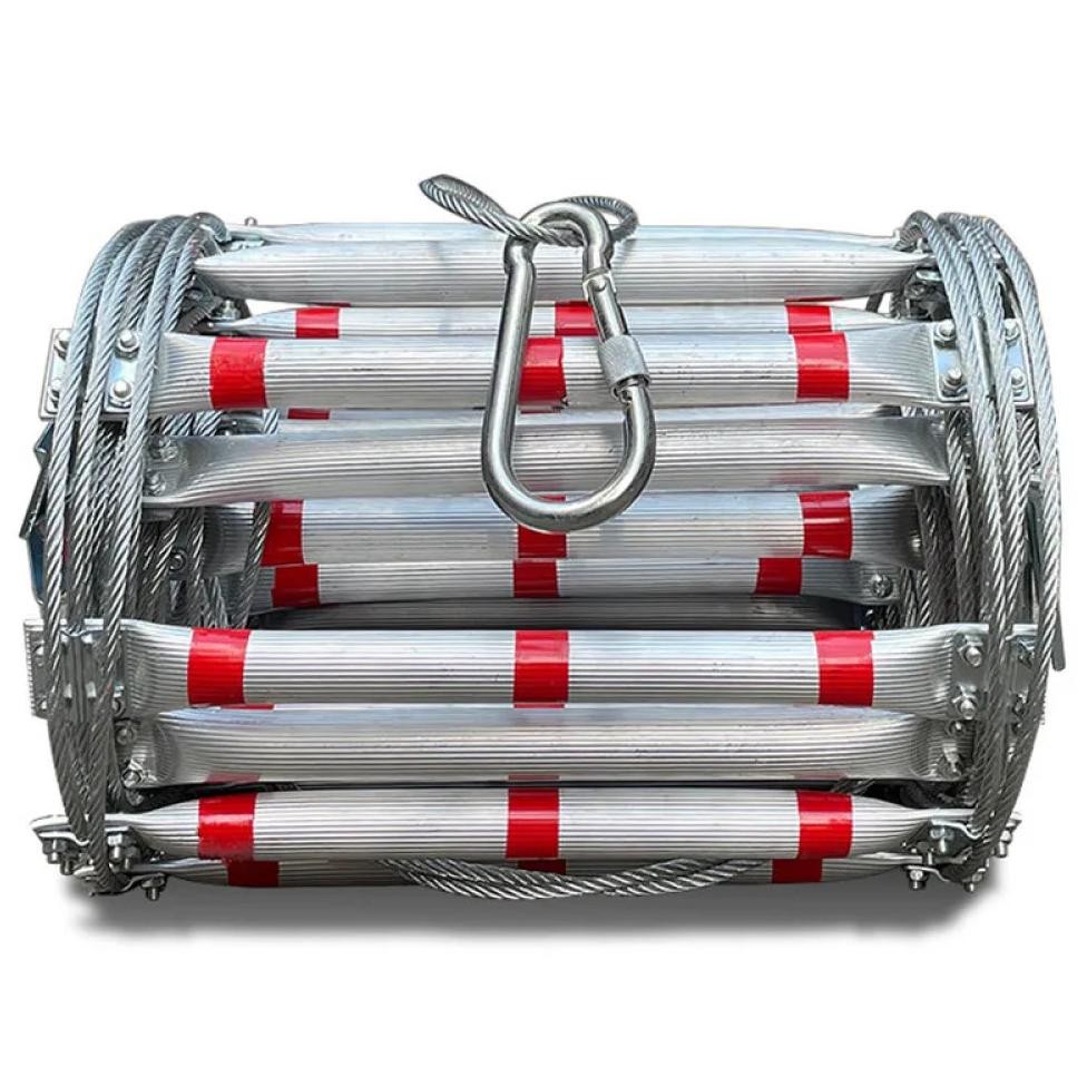 HUMBLE Tangga Darurat Gantung Steel Wire Fire Escape Ladder - HB111 aSt