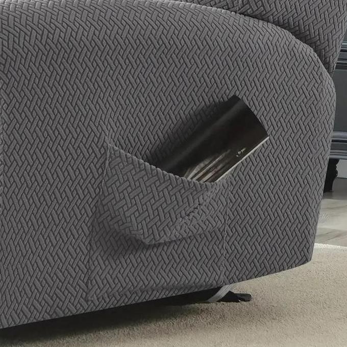 Sarung Sofa Recliner Cover Sofa Reclining Sarung Recliner Elastis Velvet Beludru Embos Cover Sarung 