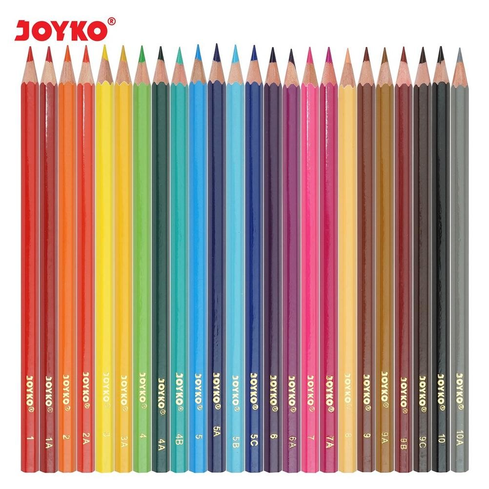 

Qig-1722 Joyko Pensil Warna Superior Quality Color Pencils Hexagonal Grip Pb Qig-1722