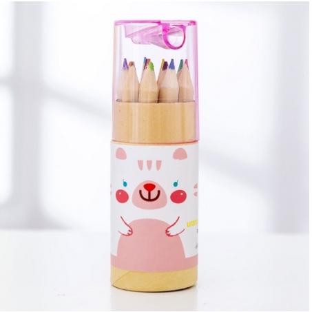 

By05 Wbs Pensil Warna 12 In 1 Free Serutan Pensil Pensil Color Pensil Warna Karakter Kemasan Tabung Murah Ss231 By05