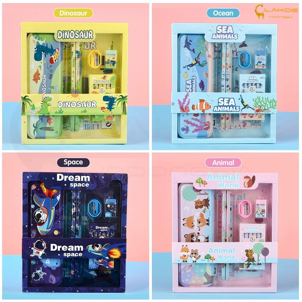 

Hj-64 Lakoe Kotak Pensil Anak Set Stationery/Alat Tulis Kotak Pensil Karakter/Alat Tulis Set Lengkap