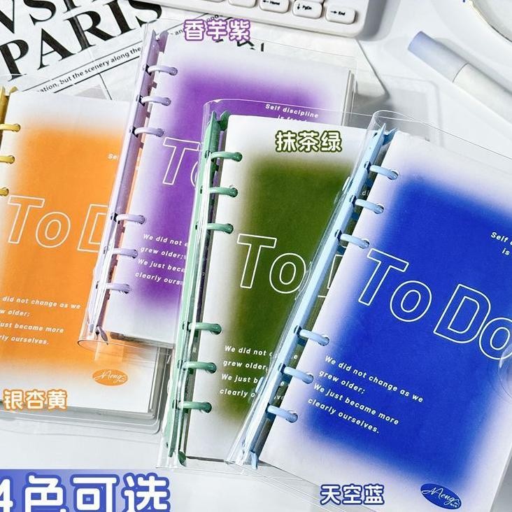 

Buku Binder A5 To Do List Notebook Aesthetic Korea Size A5 Buku Catatan Estetik Lucu