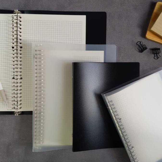 

Binder A5 Binder B5 Polosbinder Cover Mika Cover Hitam Polos