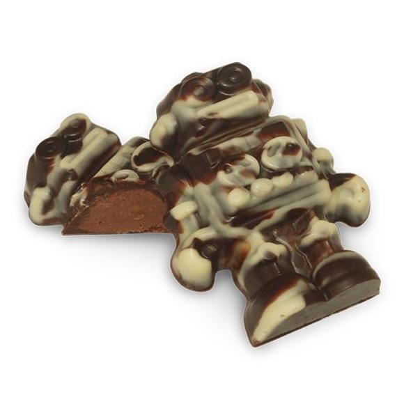 

Murah Chocolate Monggo | Robot Hazelnut Pralines 3Pcs | Coklat Hadiah Anak