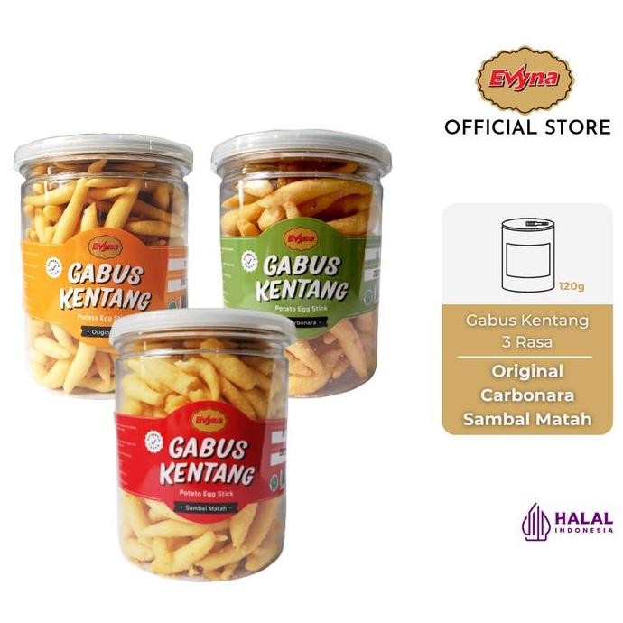 

Promo Paket Evyna Telur Gabus Kentang 2 Rasa