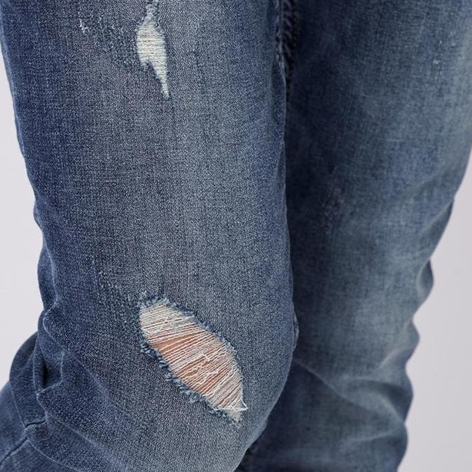 Promo Celcius Celana Denim Destroy I31000085C Biru