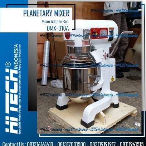 Promo Planetary Mixer 10 Liter With Cover Fomac Dmx-B10A Mixer Roti 10 L