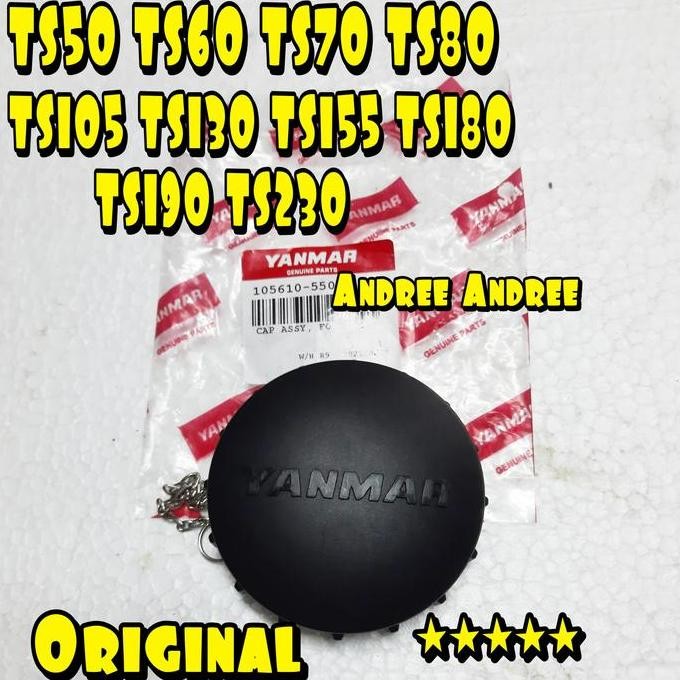 Cap Fuel Tank Yanmar Tutup Tangki TS155 TS180 TS190 TS230 Original