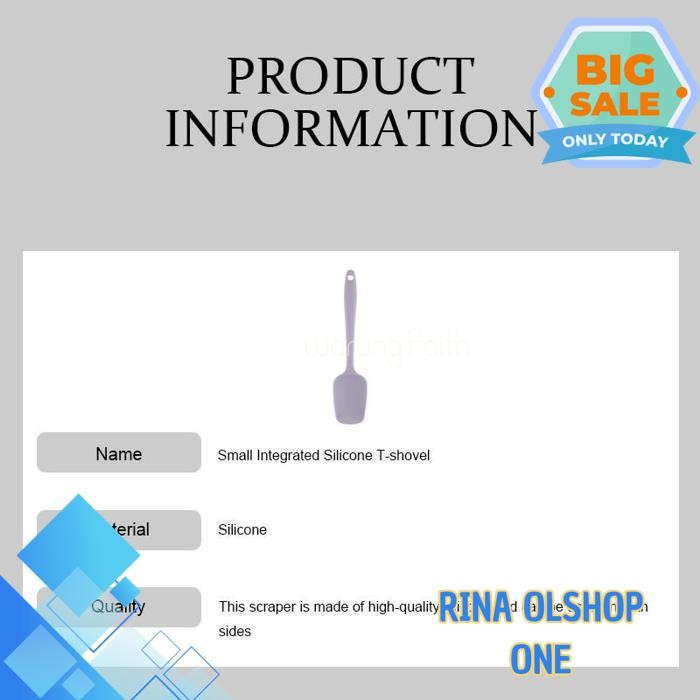 

SPATULA SEKOP SILIKON PENGADUK ADONAN TAHAN PANAS / SUTIL SPATULA SODET MASAK SILIKON ANTI LENGKET BY RINA OLSHOP ONE