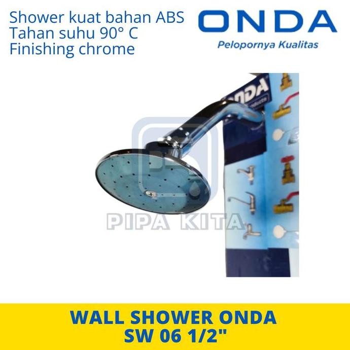 SW 06 ONDA Wall Shower Tanam Tembok