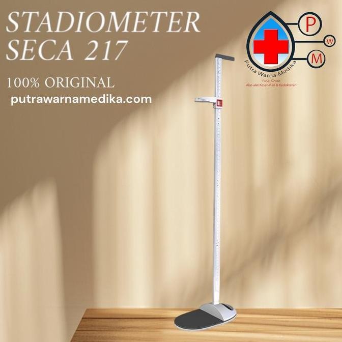 SECA 217 Alat Ukur Tinggi Badan SECA Stadiometer Mobile Height
