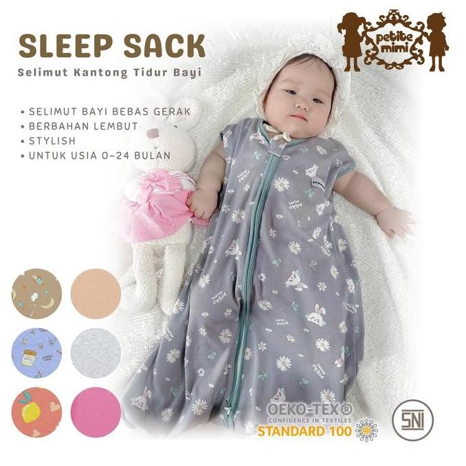 Petite Mimi Sleep Sack / Selimut kantong Tidur Bayi Sleep Sack Kantong Tidur Bayi Balita Newborn Kat
