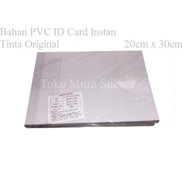 

Premium Bahan PVC ID Card Instan