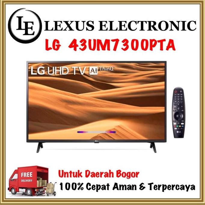 TERMURAH - 43UM7300 | 43UM7300PTA | LG REMOTE MAGIC SMART TV | LED TV 43 INCH