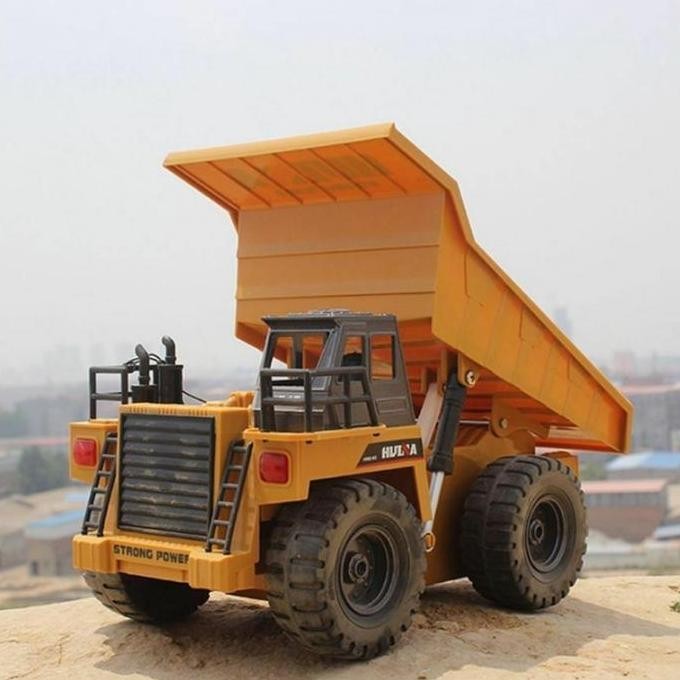 Huina 1534 Scale 1/18 Rc Dump Truck Mobil Remote Control