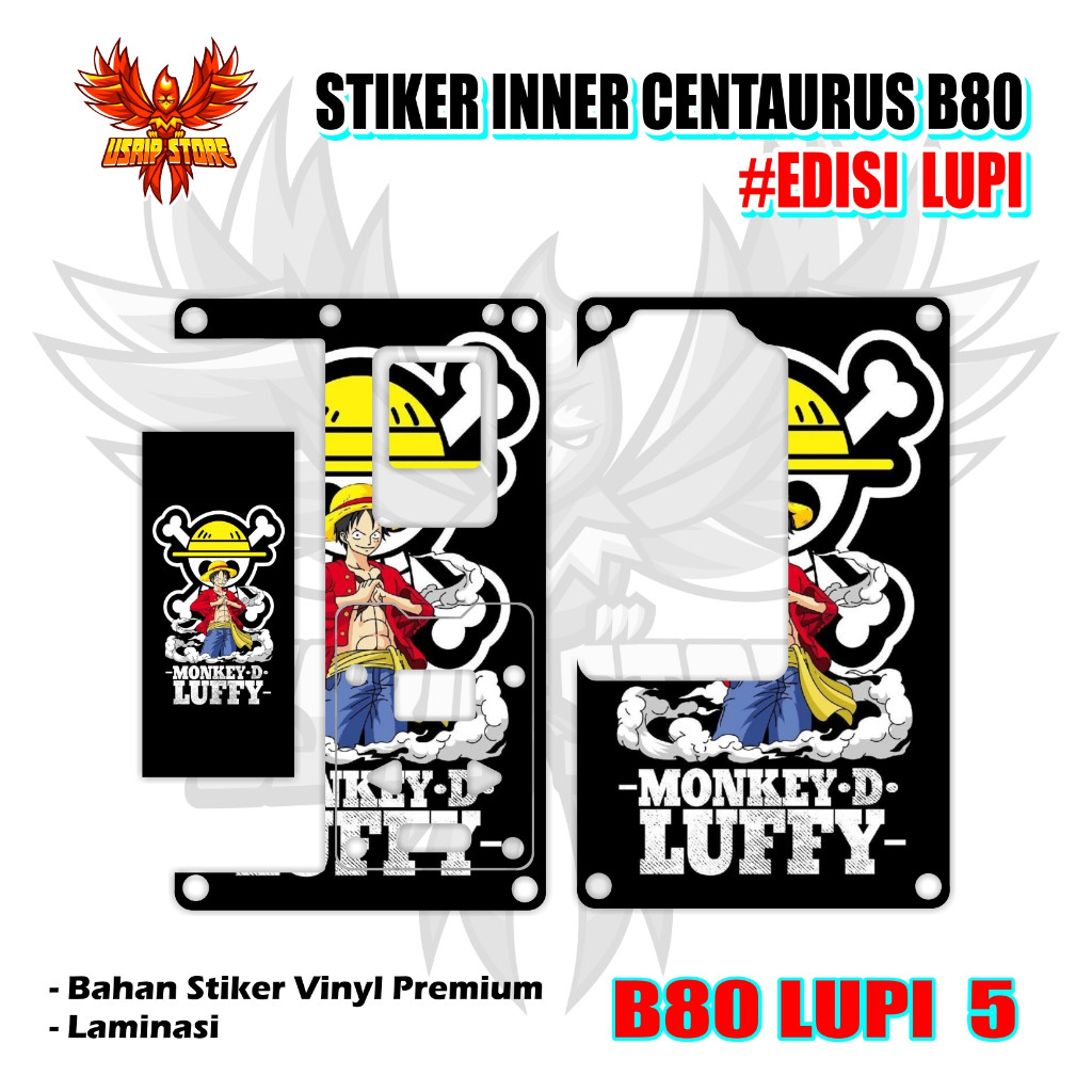 

Stiker 1 B80 Lupi 5 Garskin Label Custom Fullbody Presisi Bisa COD