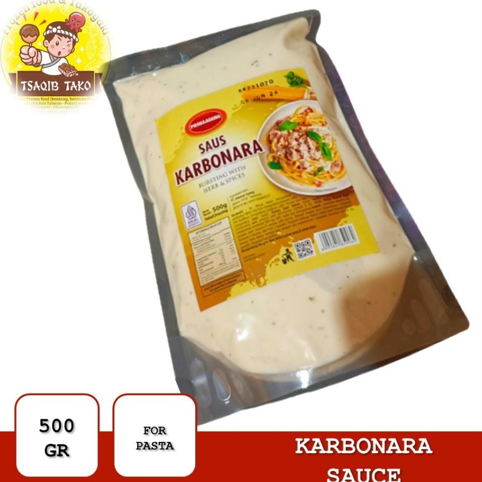 

Promo Prima Agung Saus Spaghetti Pasta Karbonara Carbonara Sauce