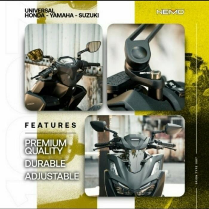 (Promo) Spion Ducati Nemo Honda Vario 150 160 Bestseller
